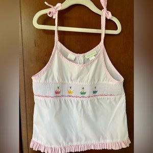 Adorable birthday cupcake top and shorts set size 6